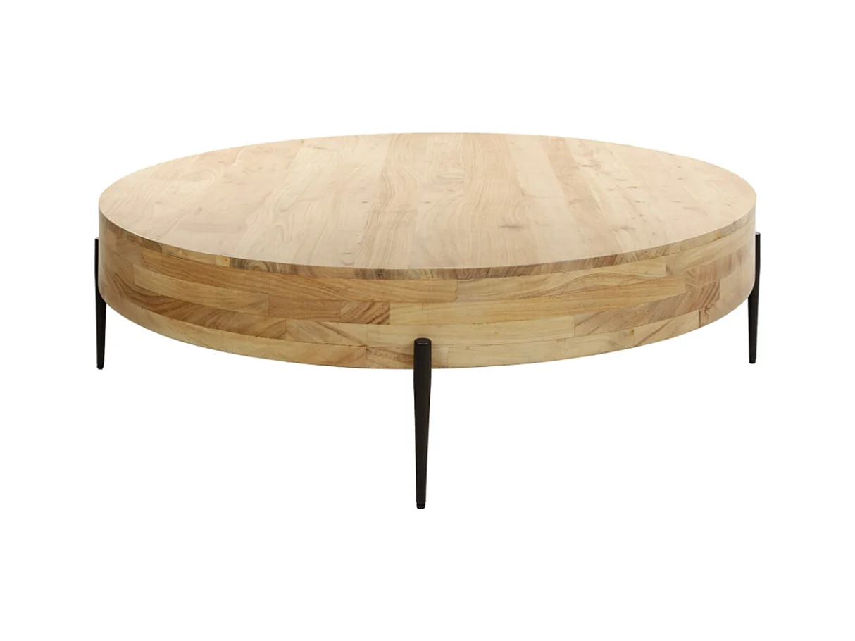 - marron Bois - 120 x 120 cm - NAPO