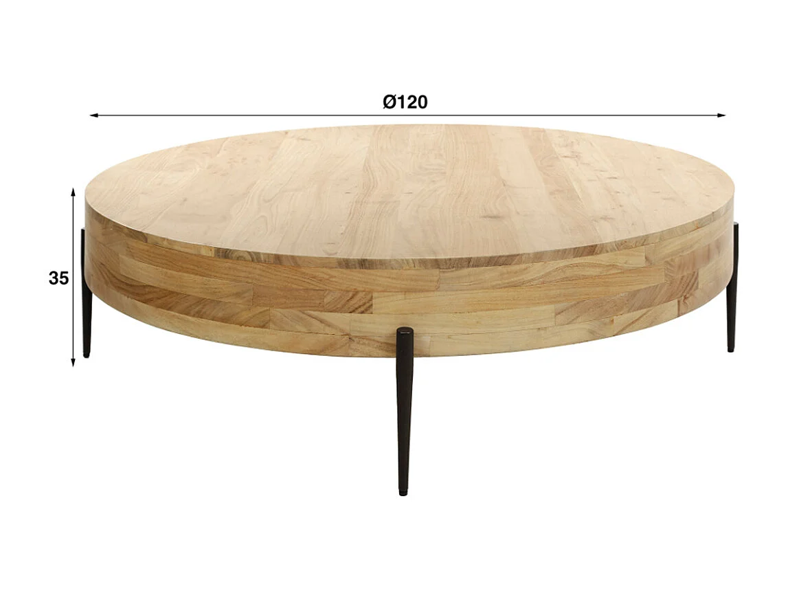 - marrone Legno - 120 x 120 cm - NAPO