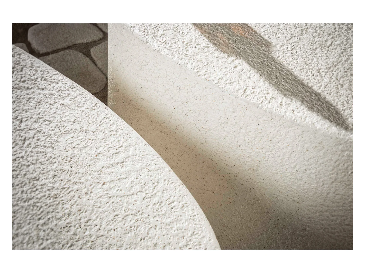 Set - blanc Marbre - 81 x 60 cm - CANOAS