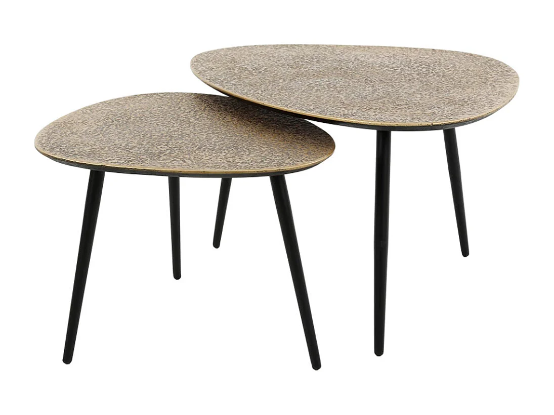 Set - bronze métal - 80 x 59 cm - LAUCA