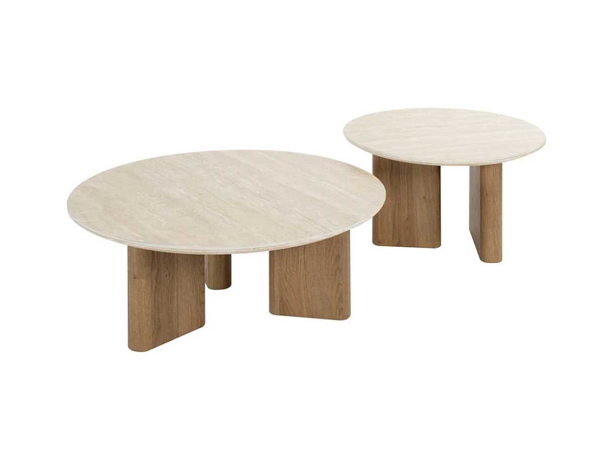 Set - blanc céramique - 76 x 76 cm - PRETO