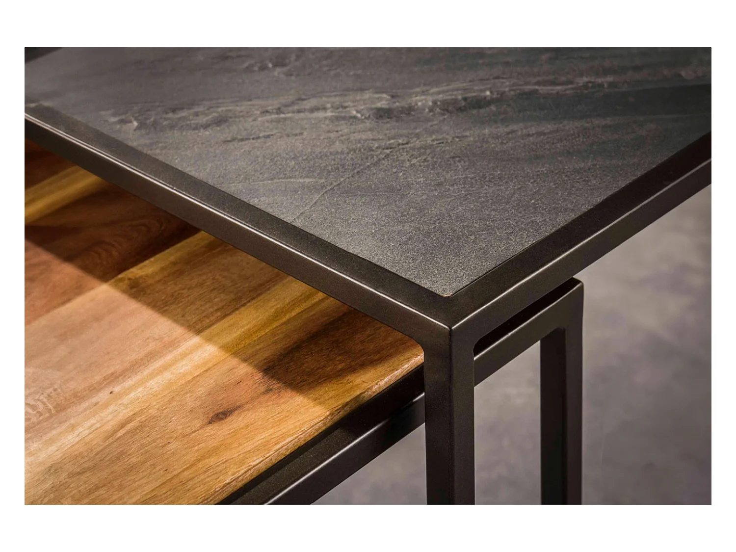 Set - marrone pietra - 90 x 60 cm - NUKA