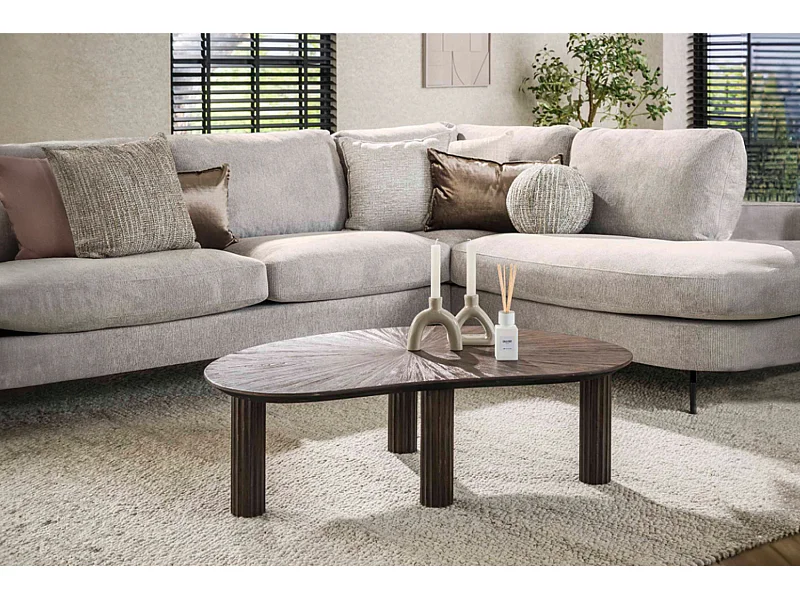 - marron Bois - 110 x 68 cm - INKA