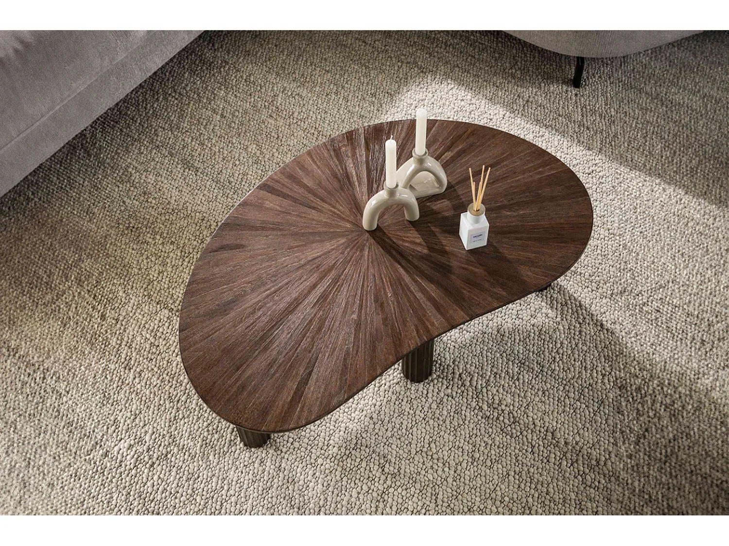 - Bruin Hout - 110 x 68 cm - INKA