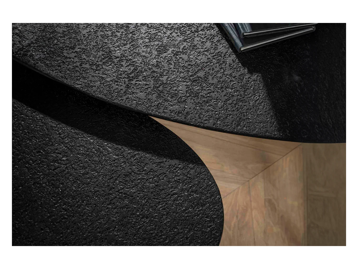 Set - Noir métal - 80 x 59 cm - LAUCA