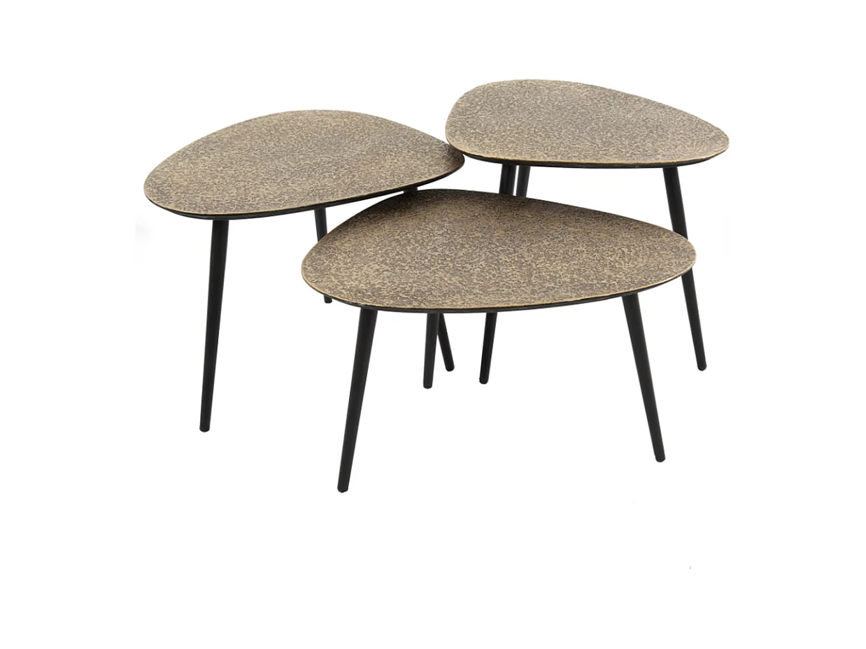 Set - bronze métal - 54 x 48 cm - LAUCA