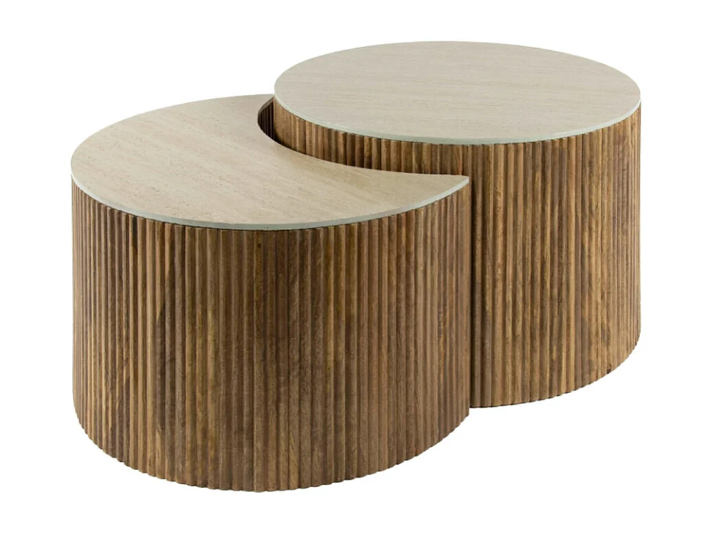 Set - Weiß Keramik - 60 x 60 cm - DESEADO