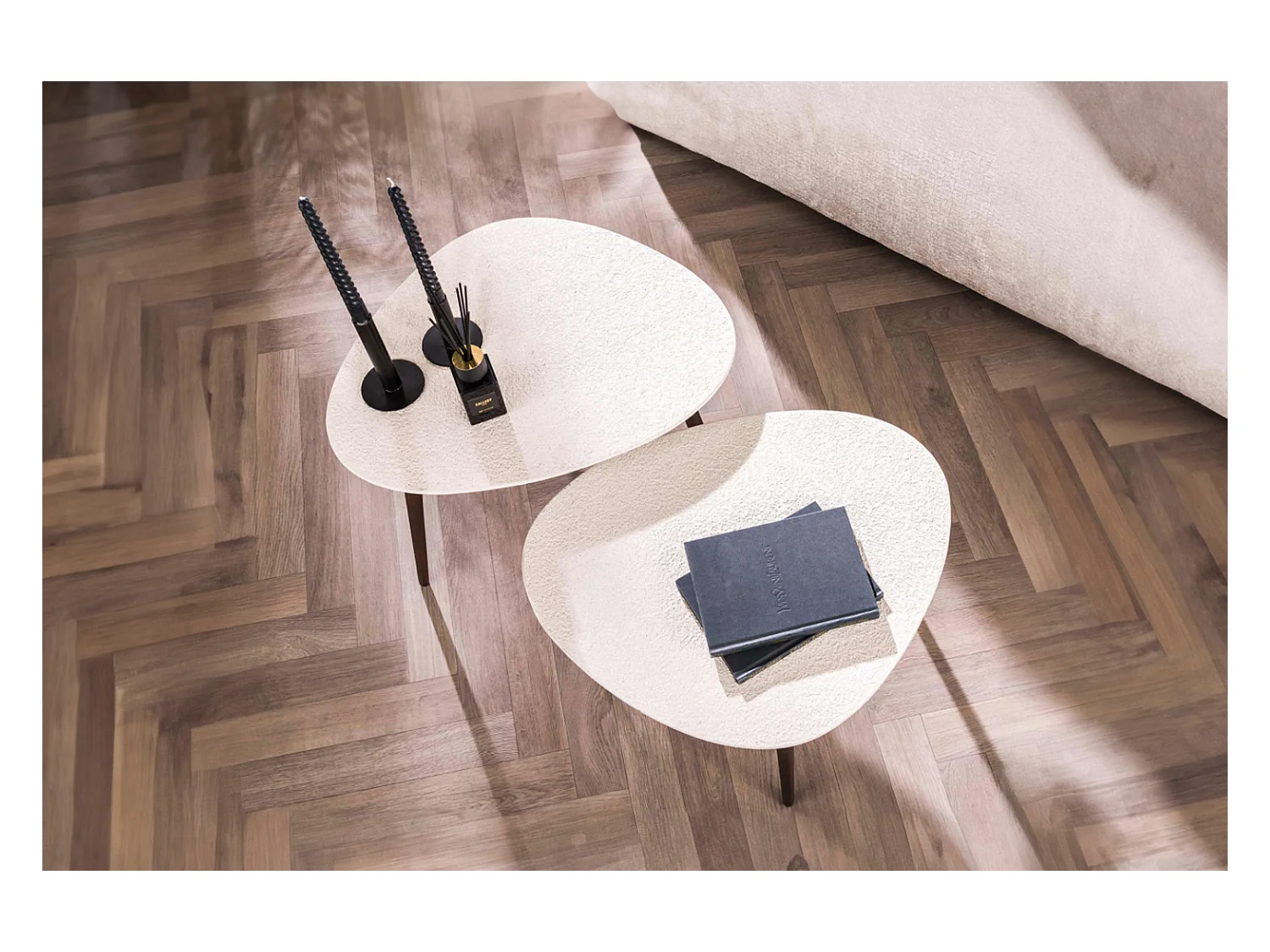 Set - blanc Marbre - 60 x 48 cm - JAGO