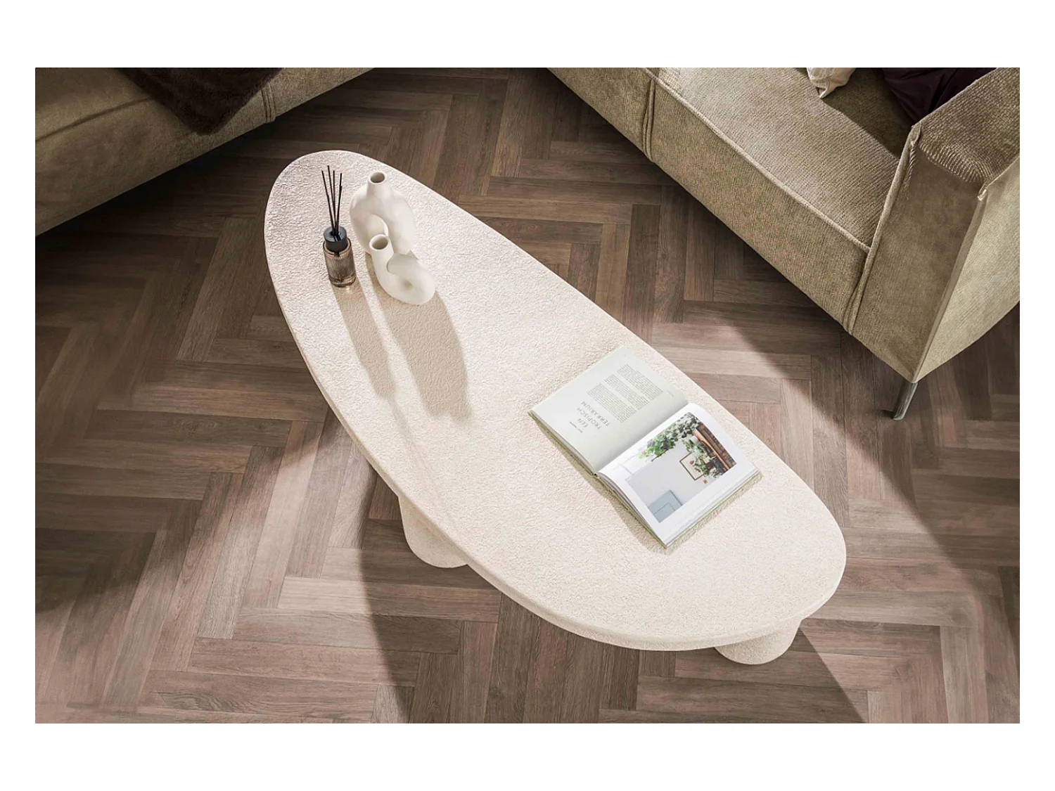 - blanc Marbre - 157 x 61 cm - GILA