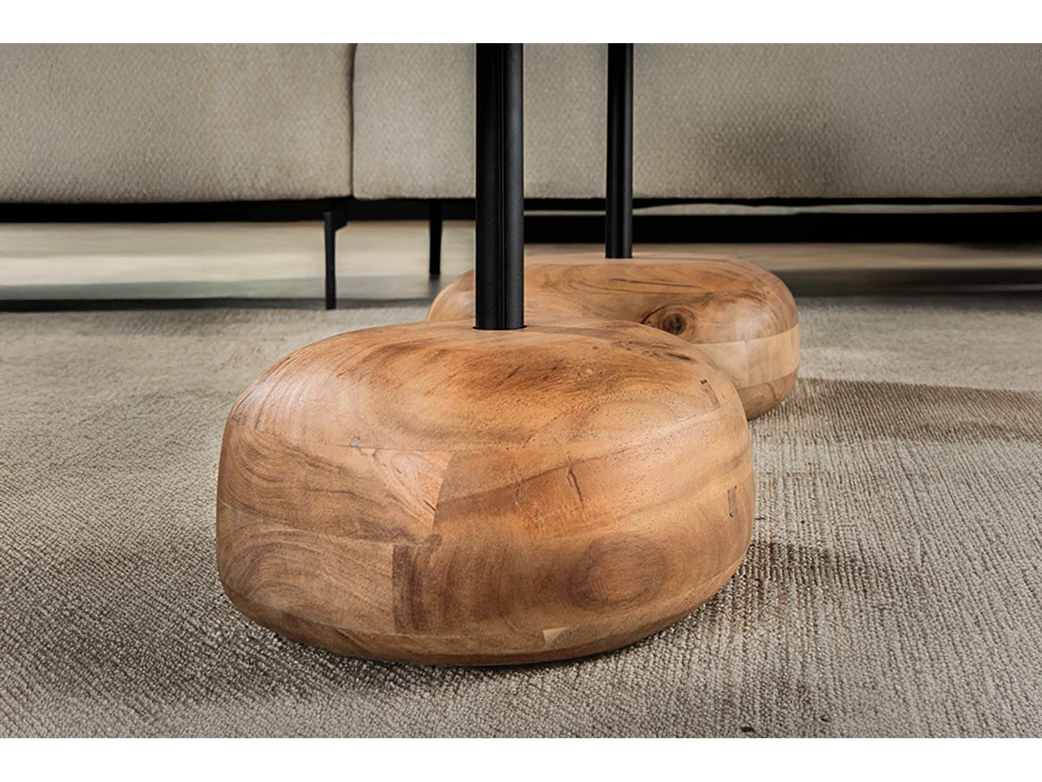 Set - marrone Legno - 84 x 78 cm - EVI