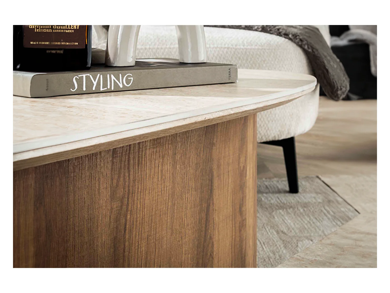 Set - blanc céramique - 90 x 43 cm - PRETO