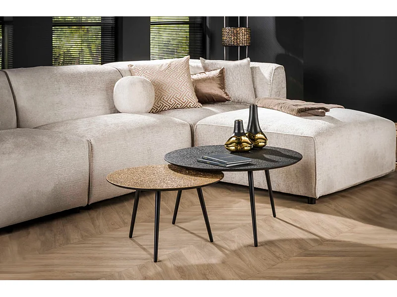 Set - Multicolor Metall - 74 x 74 cm - LAUCA