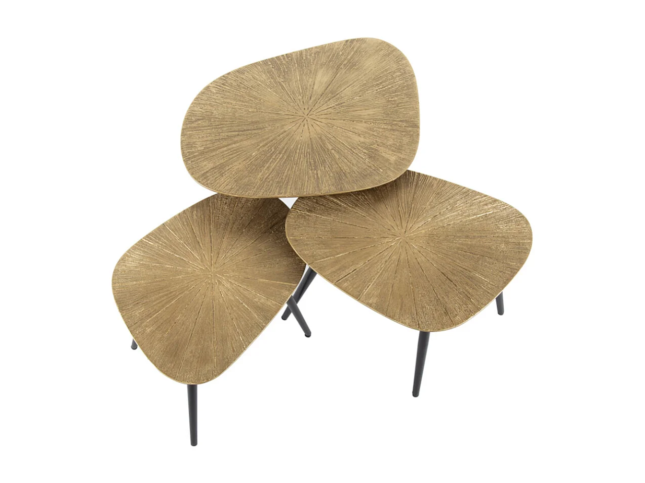 Set - bronzo metallo - 62 x 51 cm - TIBALI