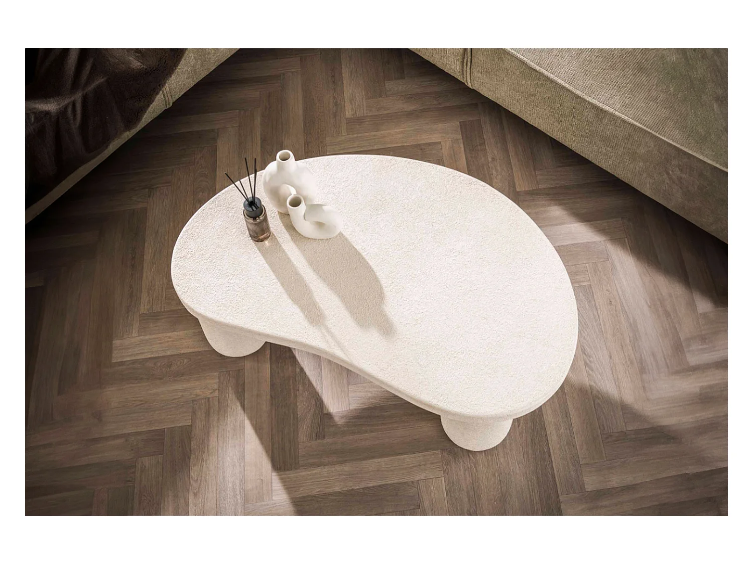 - blanc Marbre - 110 x 70 cm - GILA