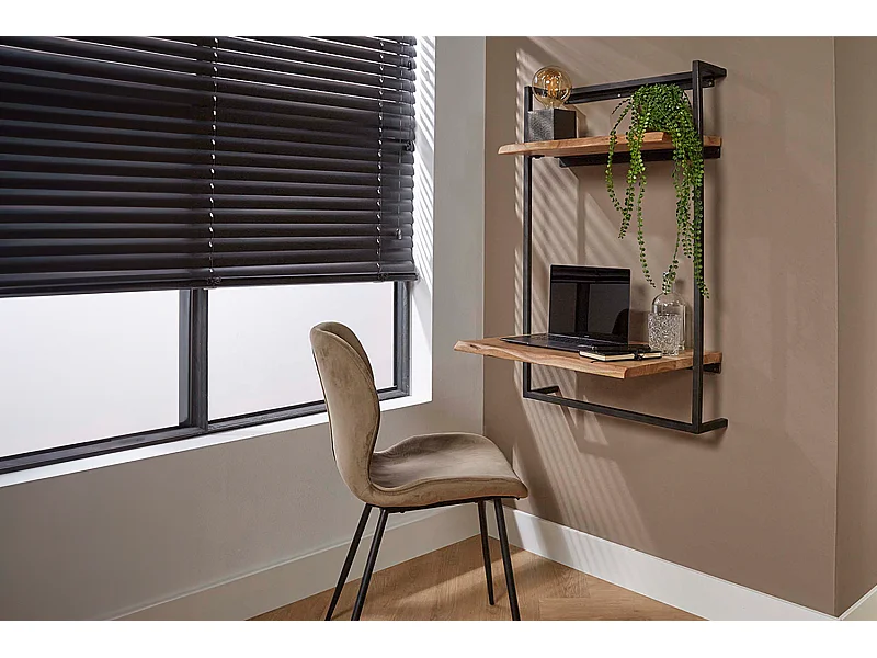 Schreibtisch - Holz Holz, Metall - 45 x 65 cm - AIDY