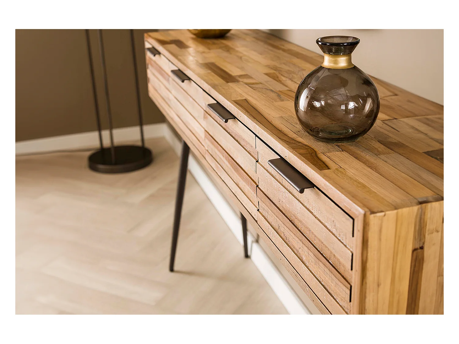 Coiffeuse - Bois Bois - 30 x 120 cm - TICAR