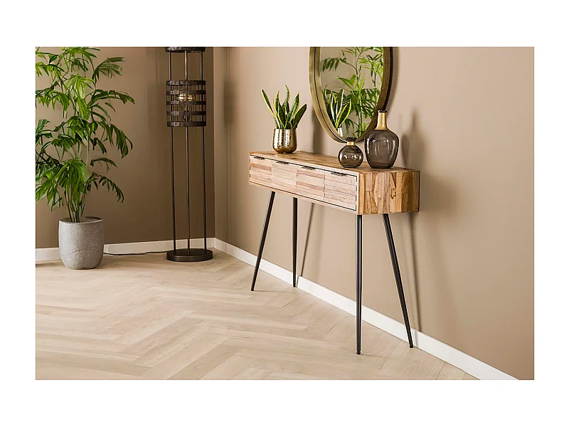 Schminktisch - Holz Holz - 30 x 120 cm - TICAR