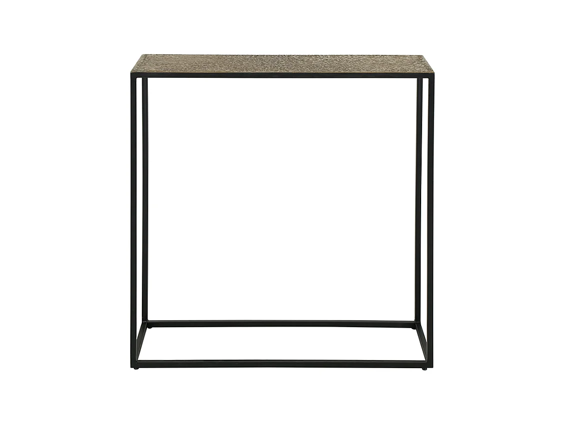 Coiffeuse - bronze métal - 25 x 75 cm - ROIC