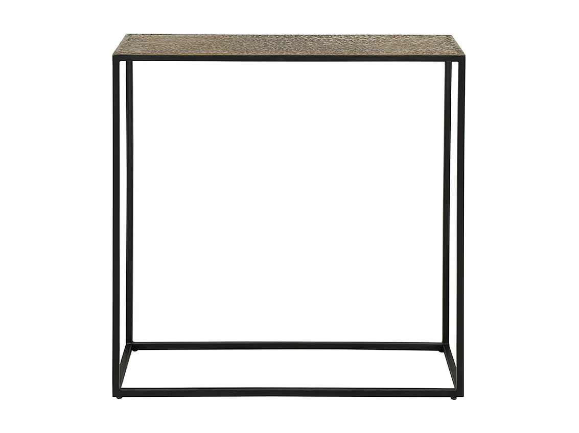 Coiffeuse - bronze métal - 25 x 75 cm - ROIC