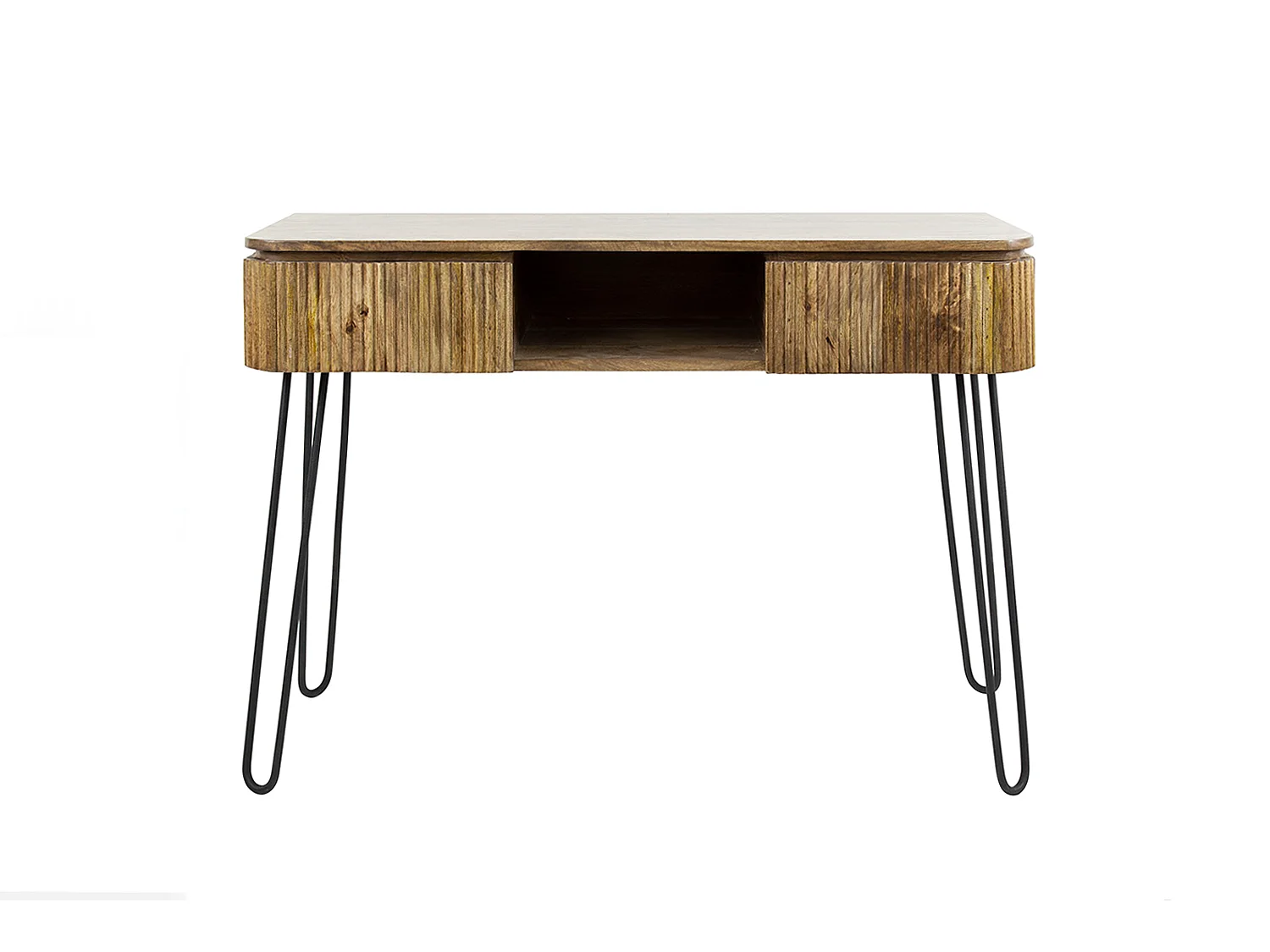 Coiffeuse - marron Bois - 40 x 110 cm - HEVE