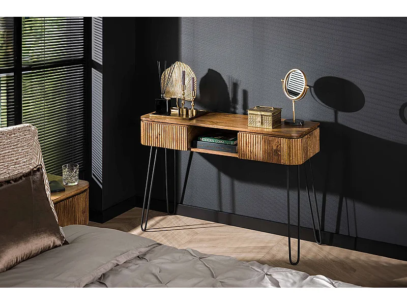 Tavolino da toilette - Legno Legno - 40 x 110 cm - HEVE