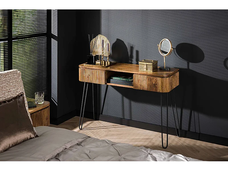 Schminktisch - Holz Holz - 40 x 110 cm - HEVE