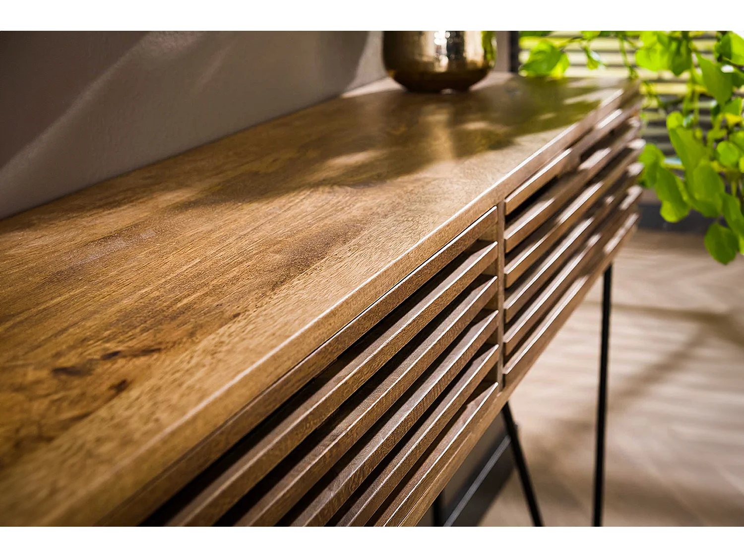 Tavolino da toilette - Legno Legno - 30 x 120 cm - SWEAK