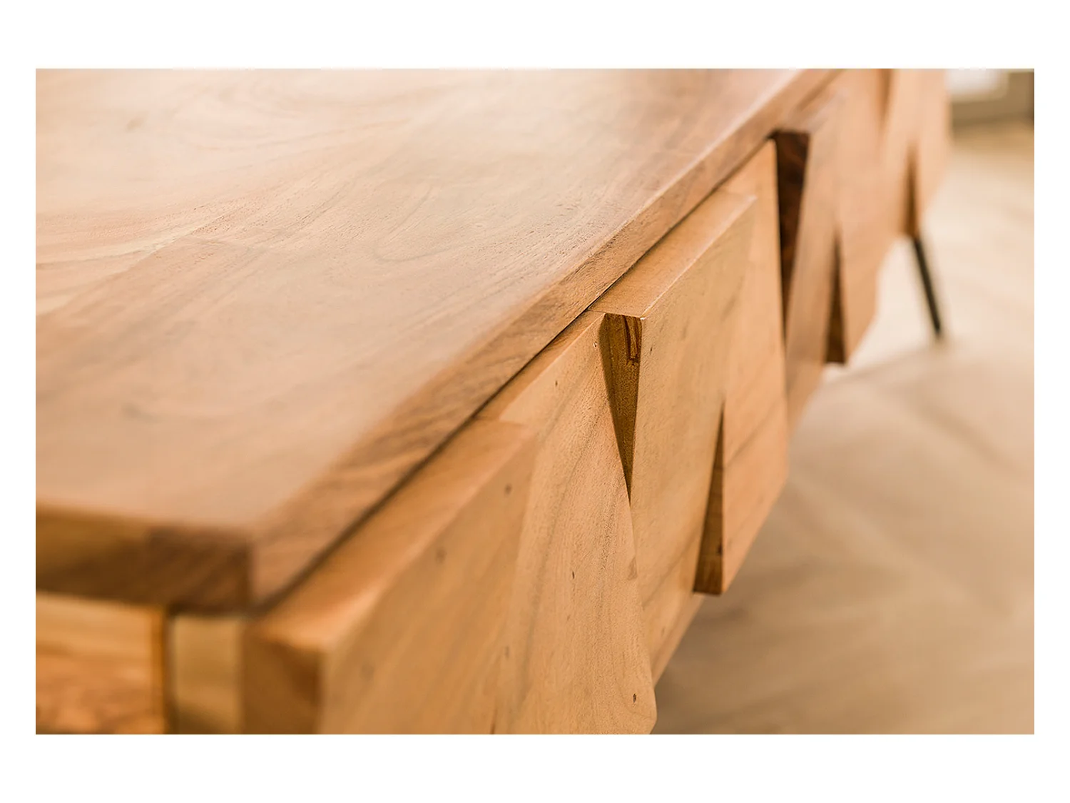 Coiffeuse - Bois Bois - 40 x 125 cm - ANYL