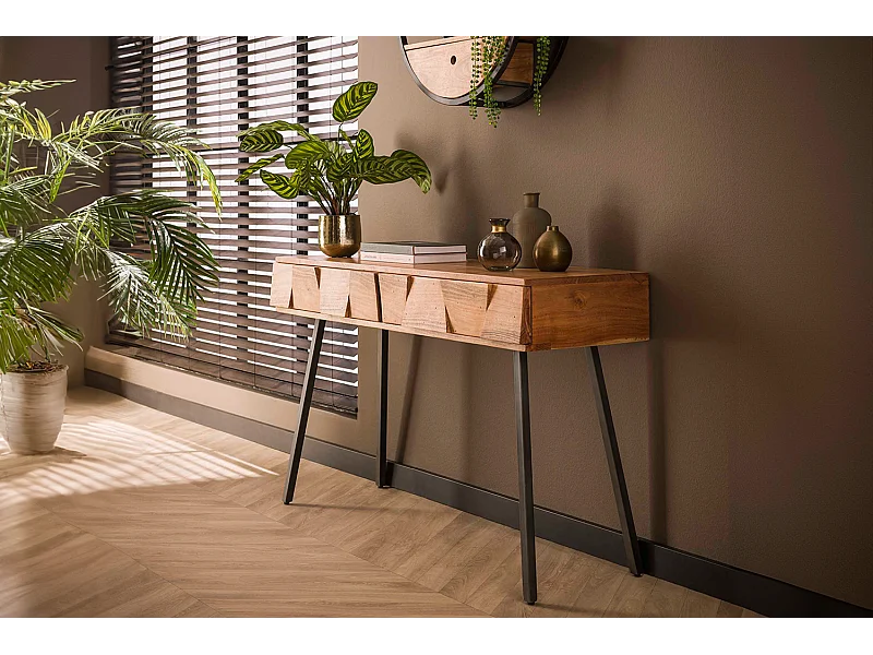 Schminktisch - Holz Holz - 40 x 125 cm - ANYL