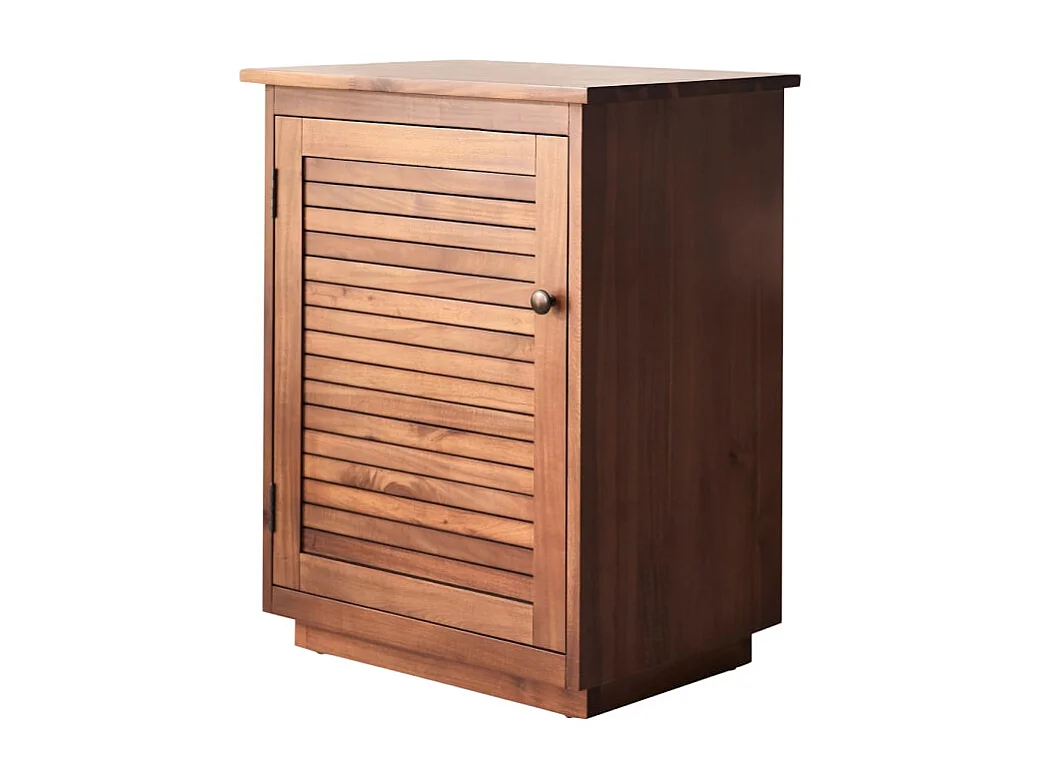 Mobile sotto lavabo Loggia in legno di acacia massello 60 cm