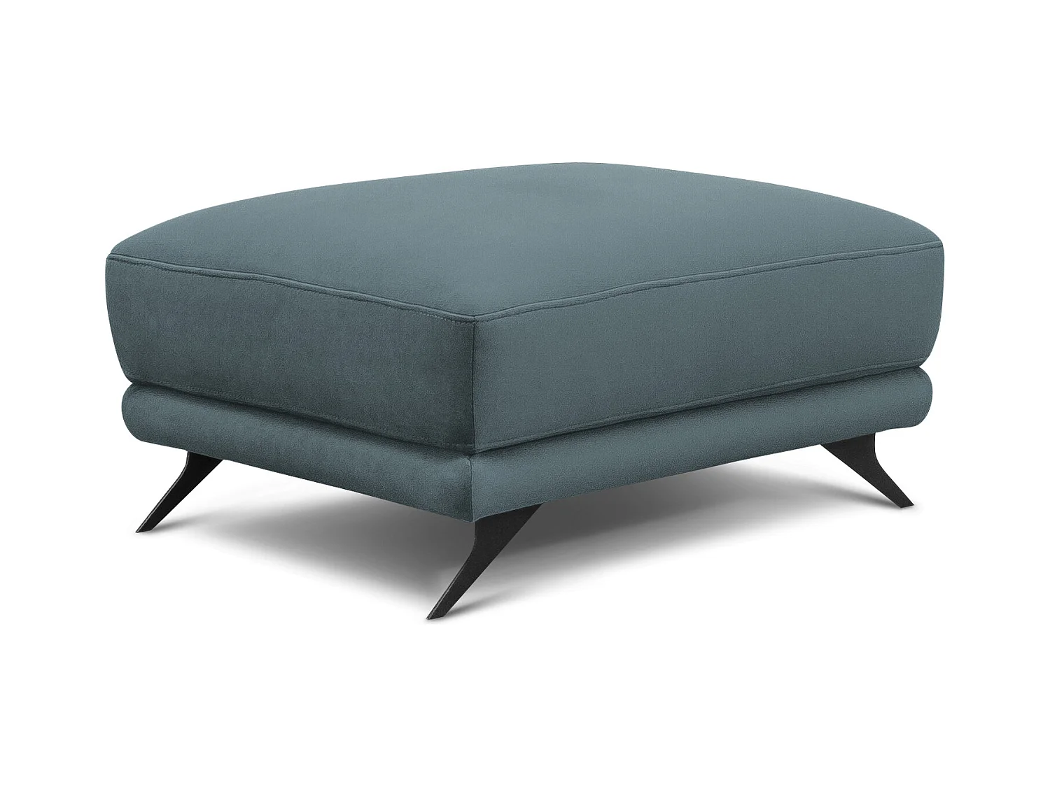 Pouf en velours MAGY – Confort tout en douceur-Vert forêt