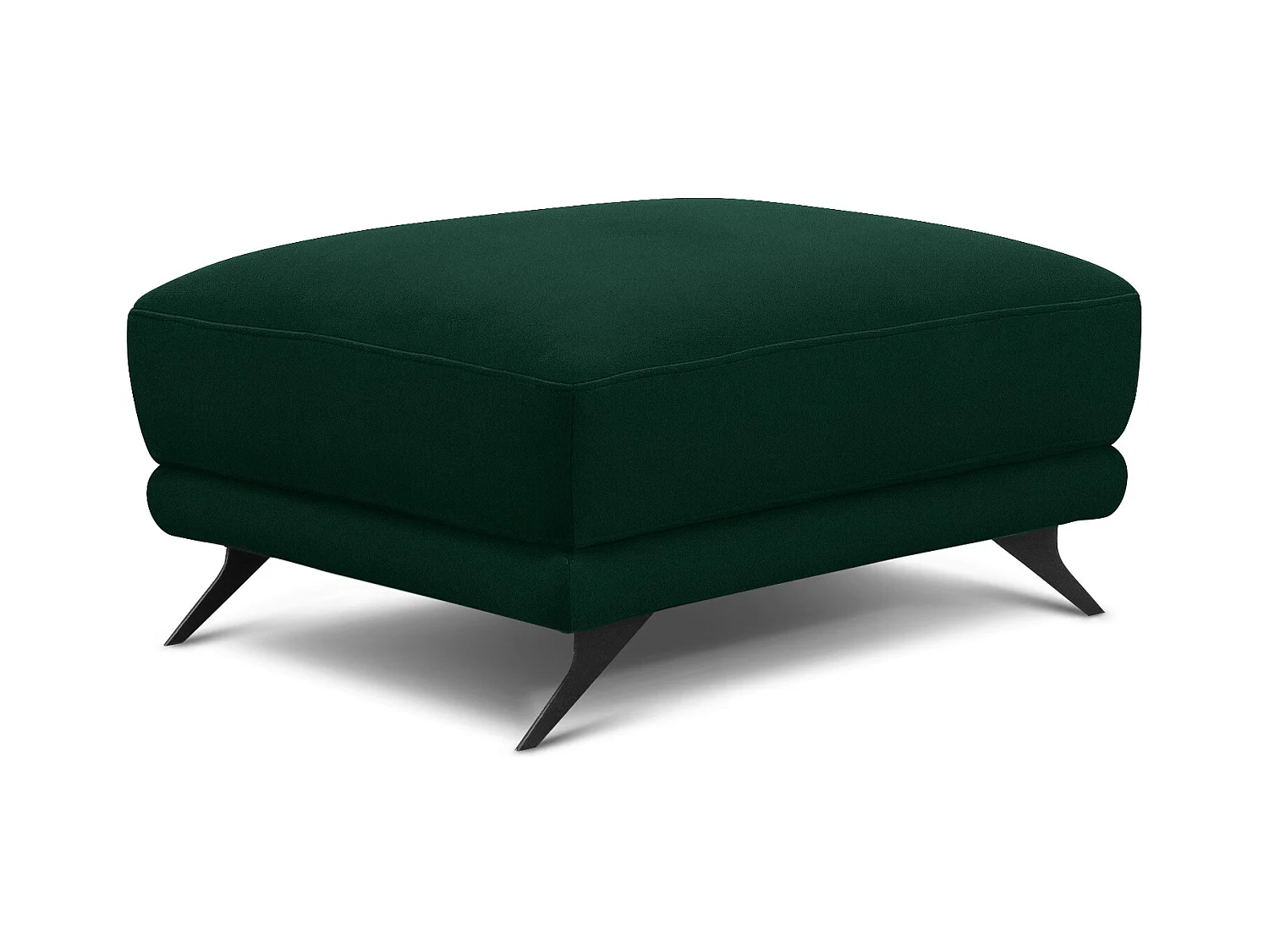 Pouf en tissu MAGY – Confort dans un style contemporain-Vert