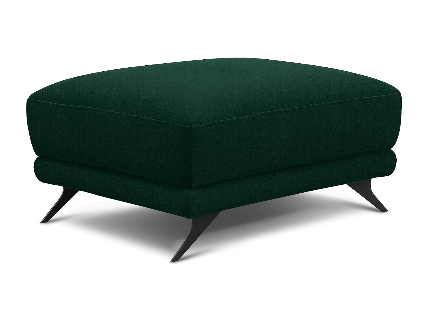 Pouf en tissu MAGY – Confort dans un style contemporain-Vert