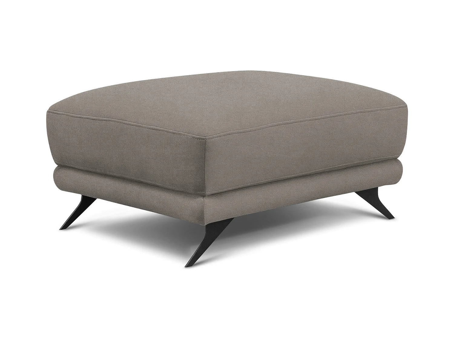 Pouf en tissu MAGY – Confort dans un style contemporain-Beige