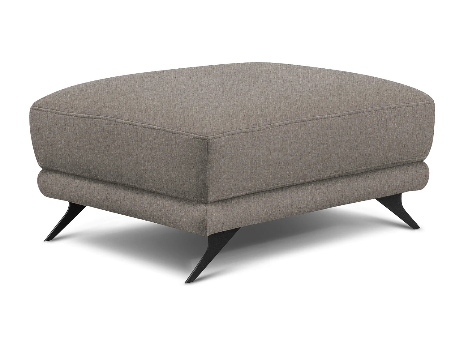 Pouf en tissu MAGY – Confort dans un style contemporain-Beige