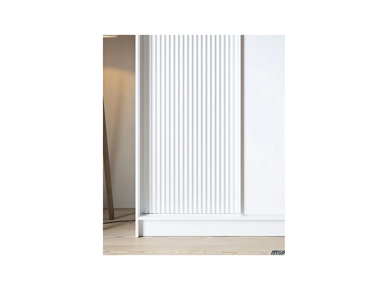 Armoire chambre adulte blanche BLANKO-Largeur 180 cm