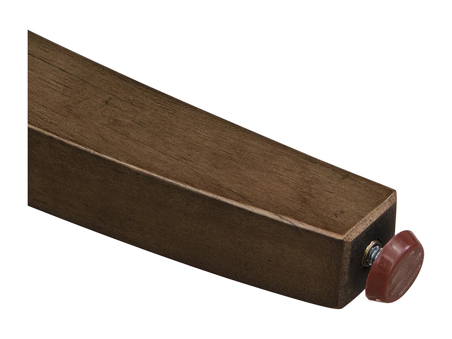 Lot de 6 Chaises en velours - avec pieds réglables en bois massif - Beige