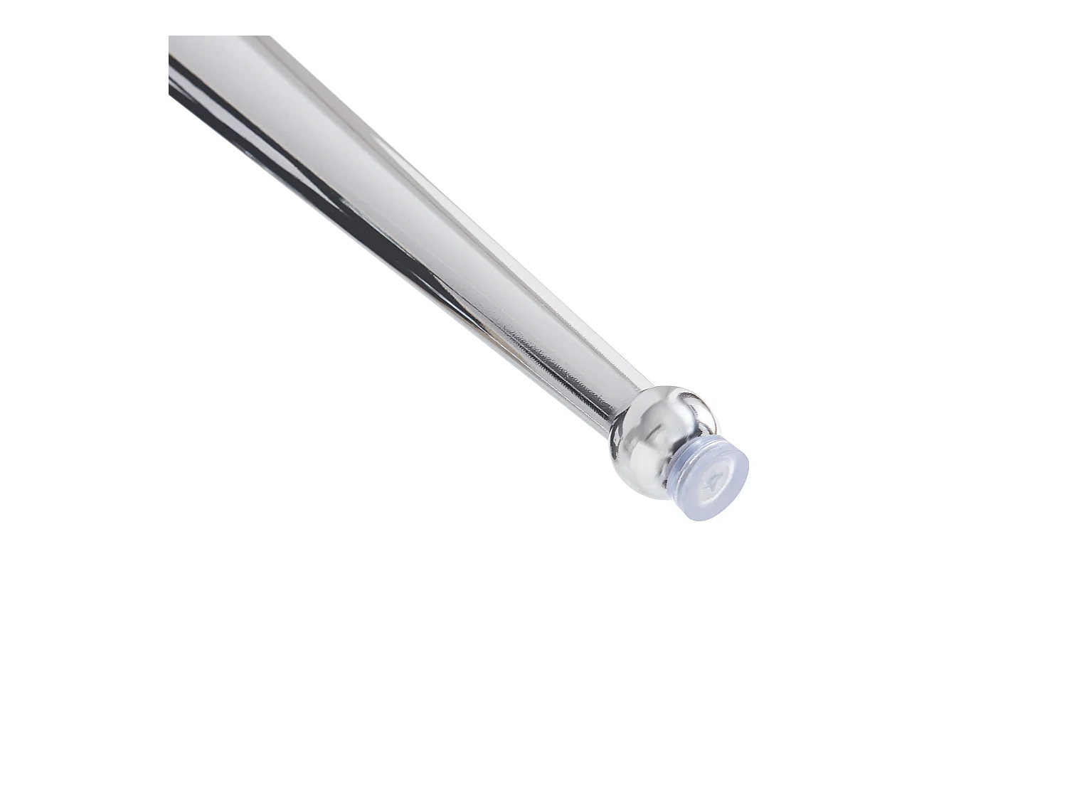 Lot de 6 chaises - Velours de haute qualité - Pieds en métal argenté - Beige