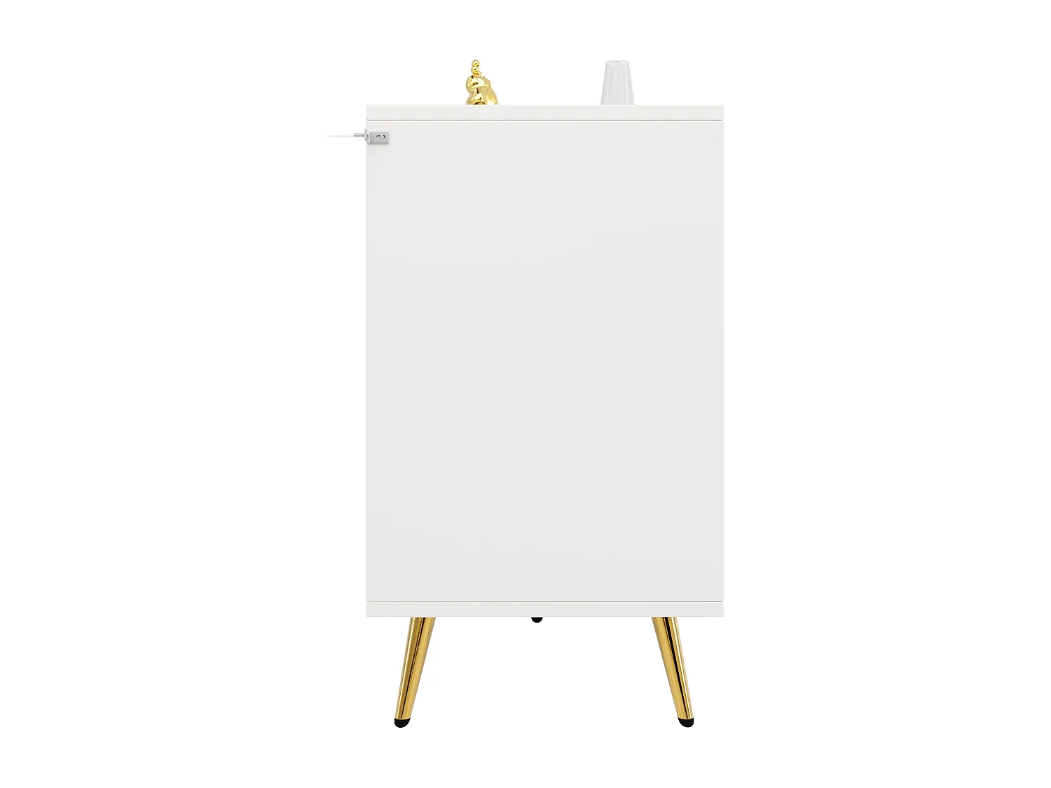 Moderner Sideboard 120x40x75 cm - mit 6 Schubladen - MDF - weiß