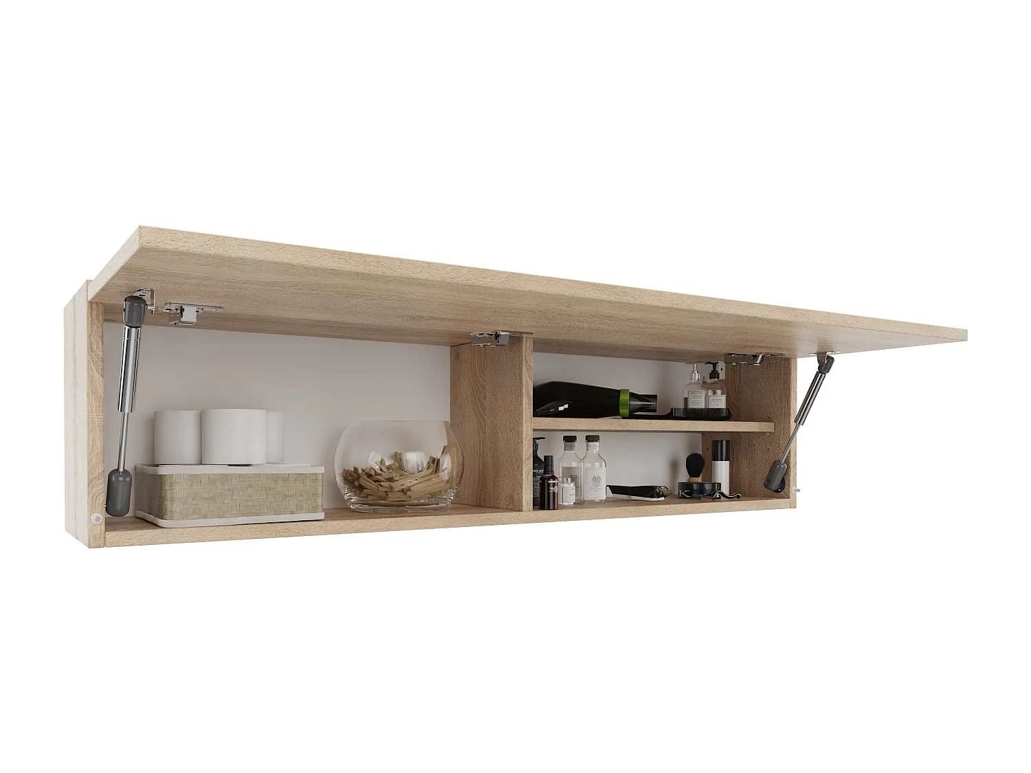 Armoire de salle de bain - 60, 80 et 120 cm - Armoire murale pliable - Meuble de salle de bain