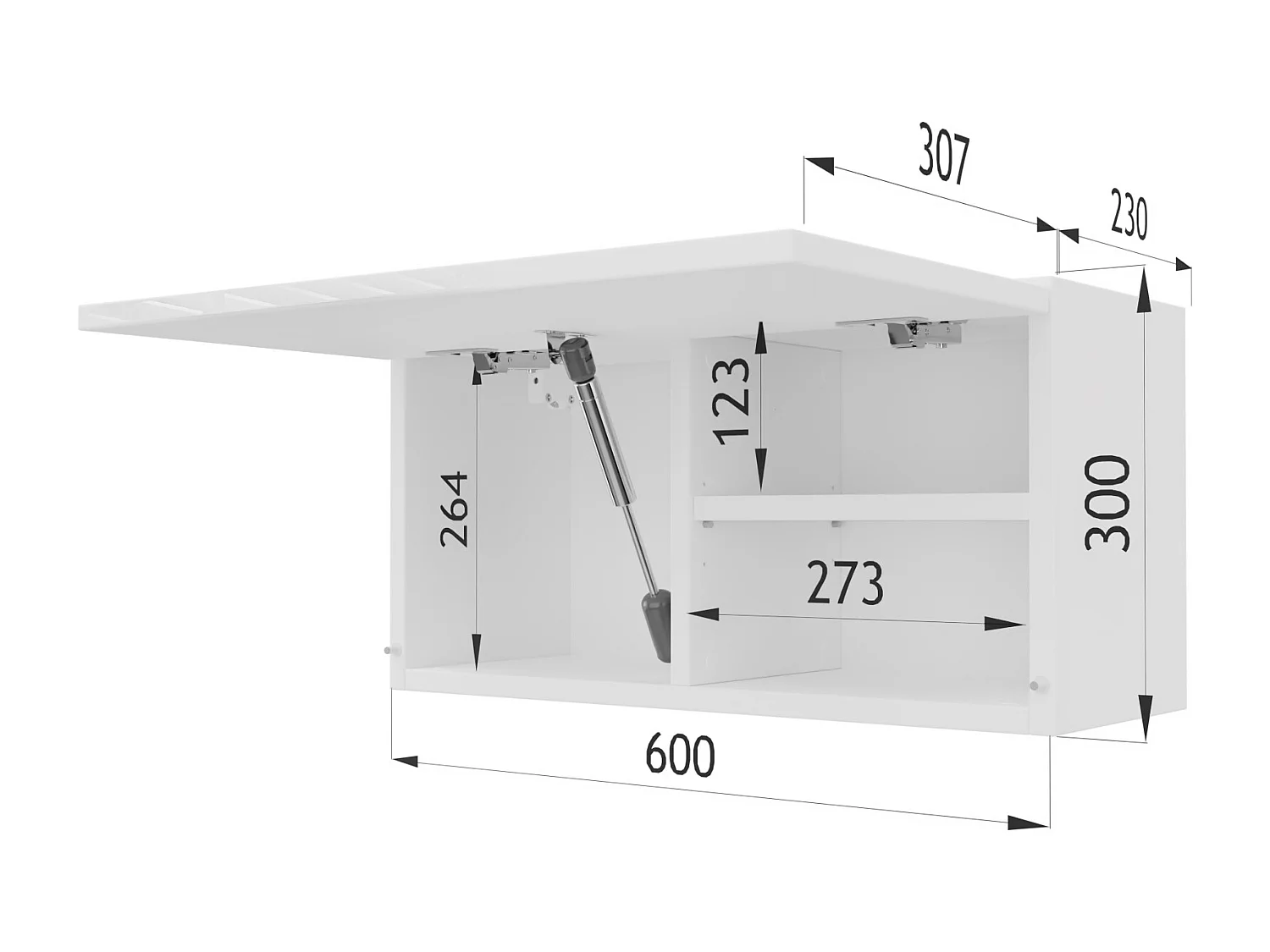 Armoire de salle de bain - 60, 80 et 120 cm - Armoire murale pliable - Meuble de salle de bain
