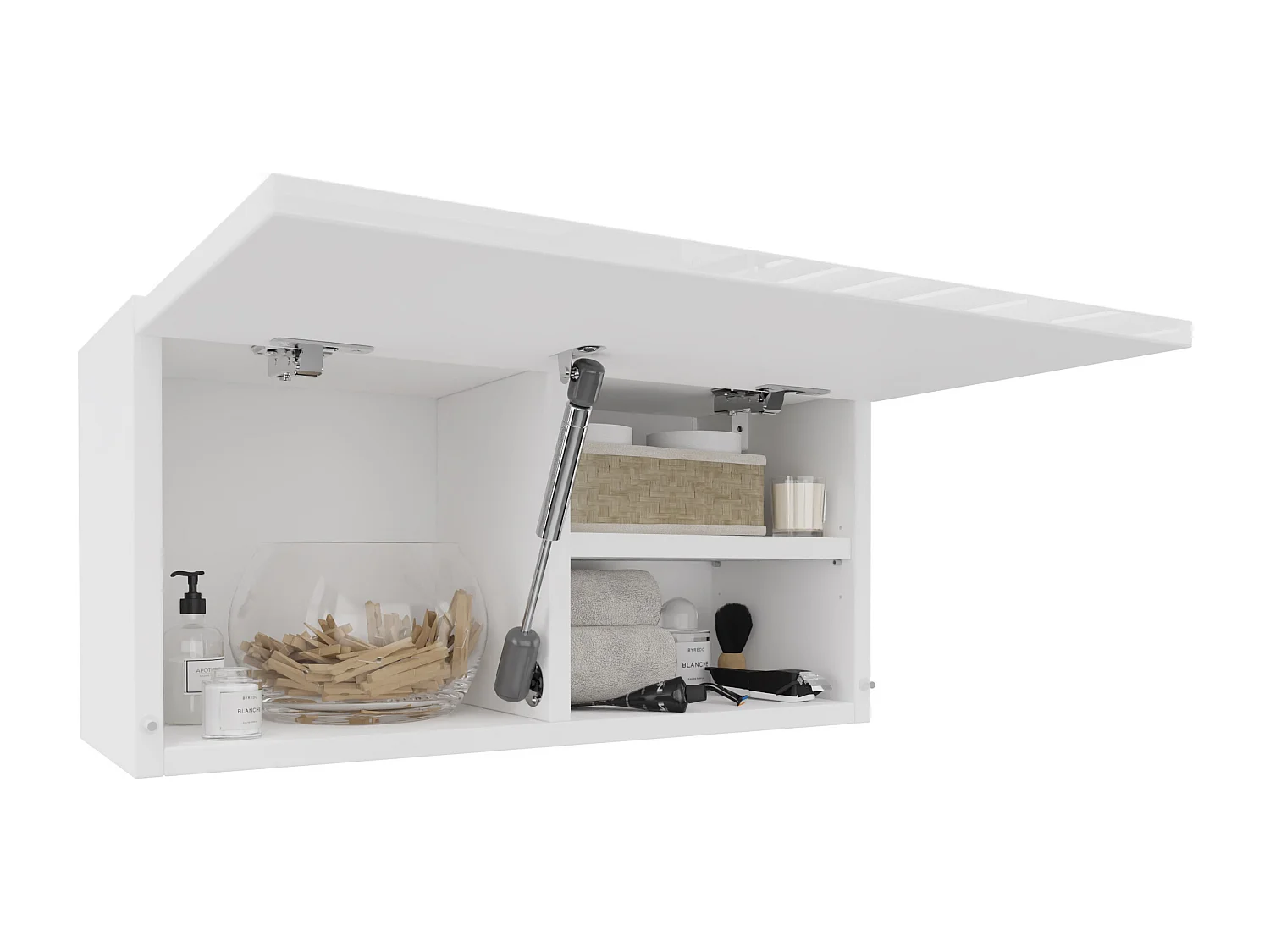 Armoire de salle de bain - 60, 80 et 120 cm - Armoire murale pliable - Meuble de salle de bain