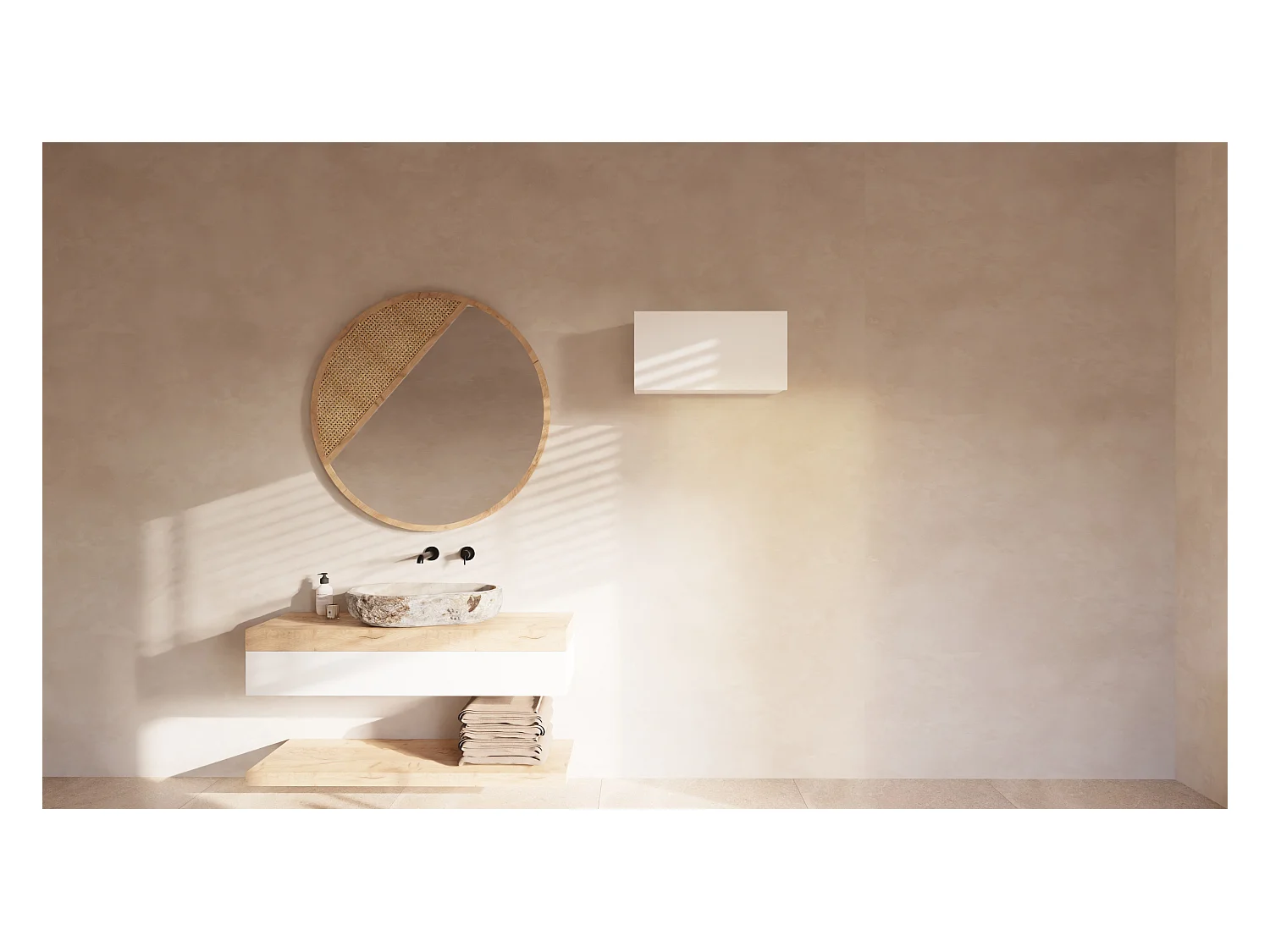 Armoire de salle de bain - 60, 80 et 120 cm - Armoire murale pliable - Meuble de salle de bain