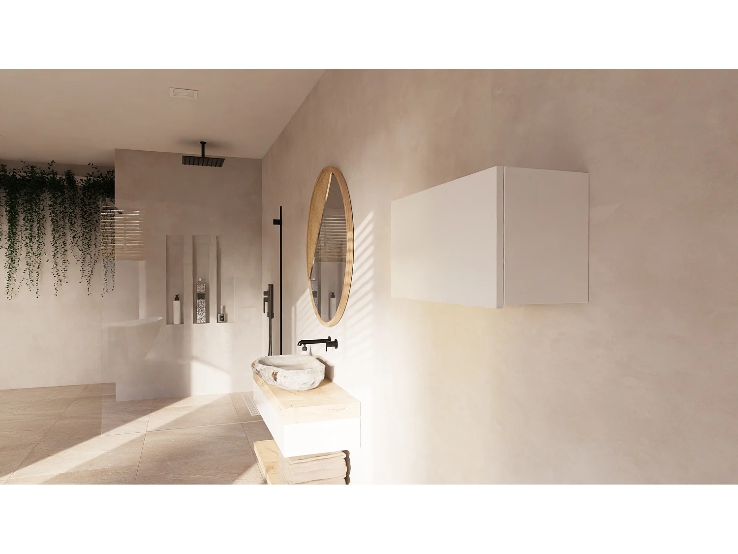 Badkamerkast - 60, 80 en 120 cm - Opklapbare wandkast - Badkamermeubel