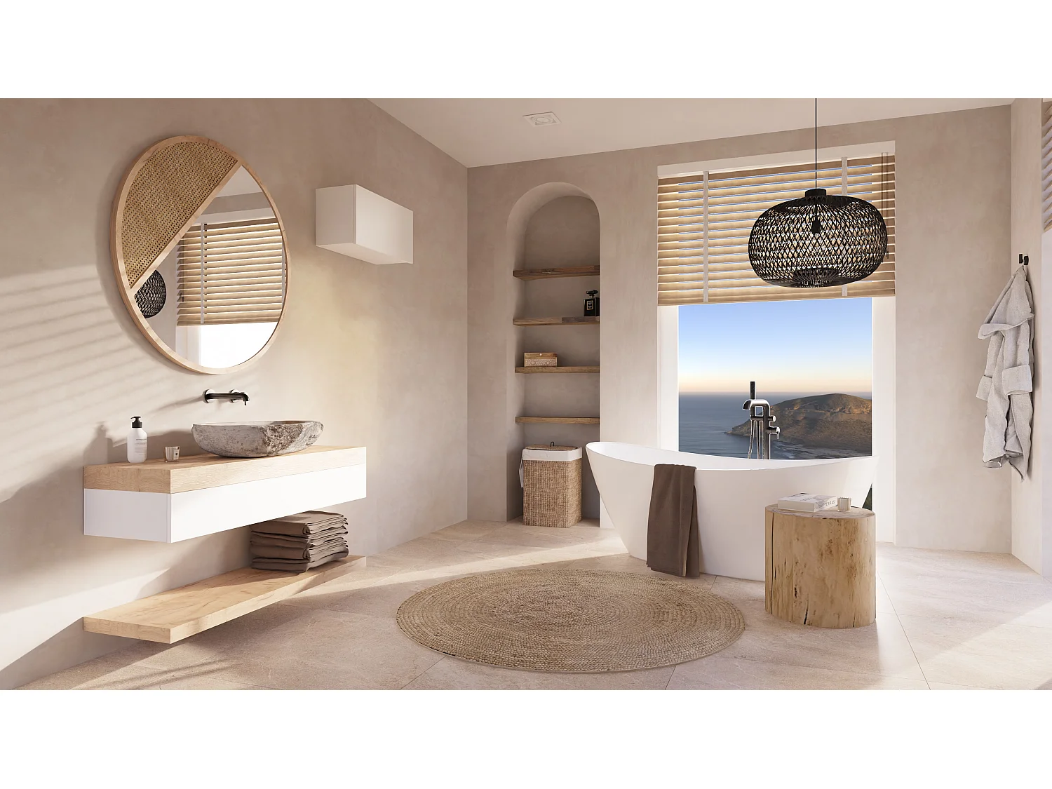 Badkamerkast - 60, 80 en 120 cm - Opklapbare wandkast - Badkamermeubel