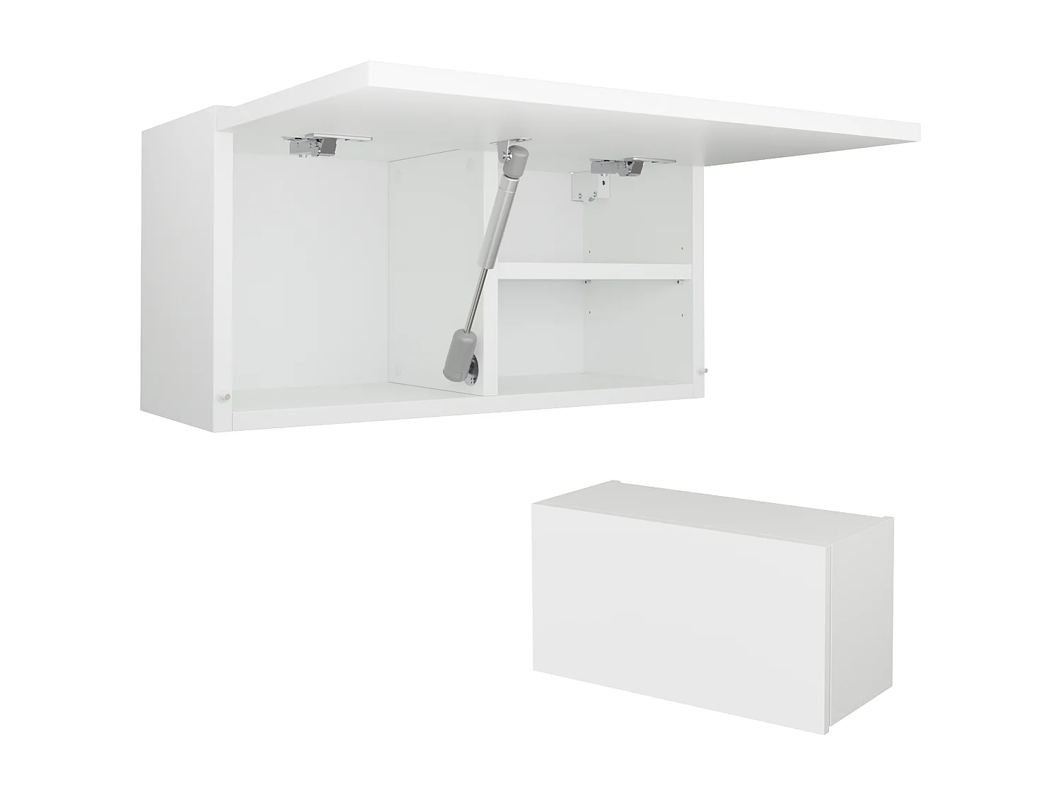 Badkamerkast - 60, 80 en 120 cm - Opklapbare wandkast - Badkamermeubel