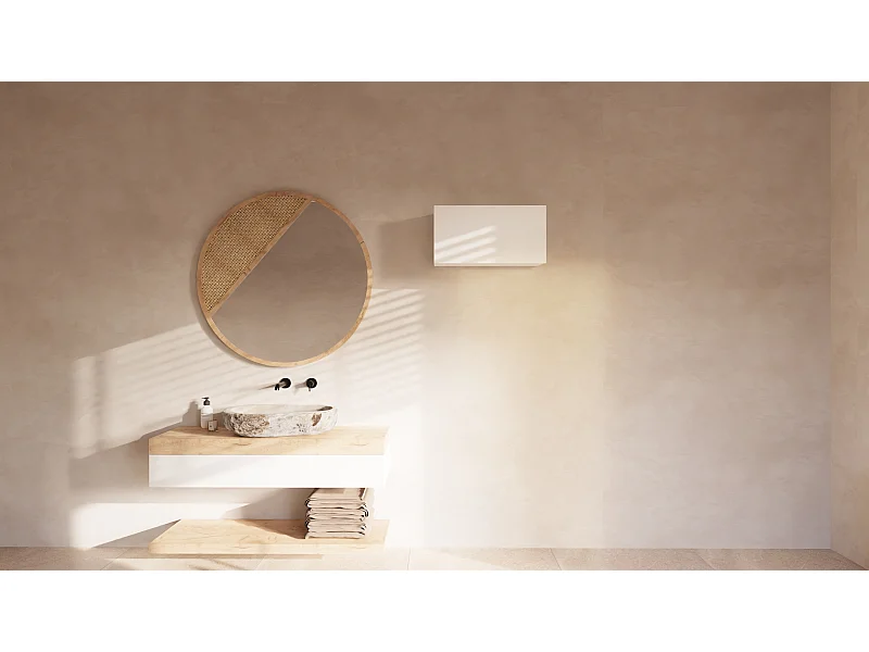 Badkamerkast - 60, 80 en 120 cm - Opklapbare wandkast - Badkamermeubel