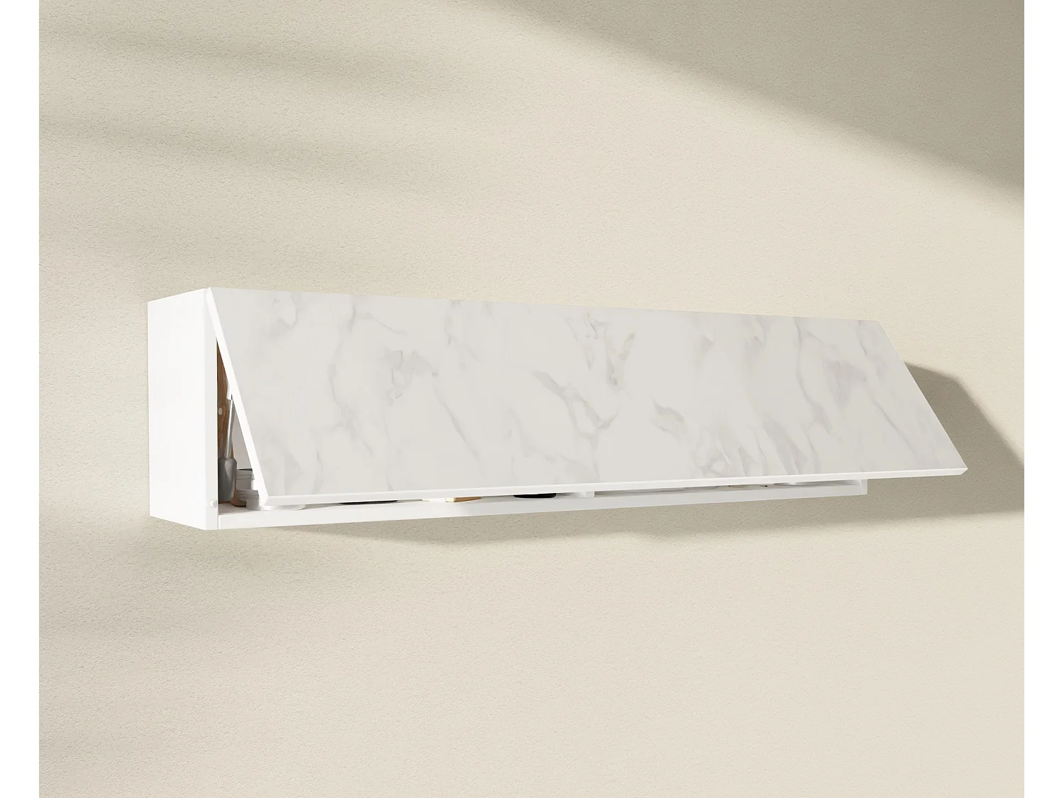 Armoire de salle de bain - 60, 80 et 120 cm - Armoire murale pliable - Meuble de salle de bain