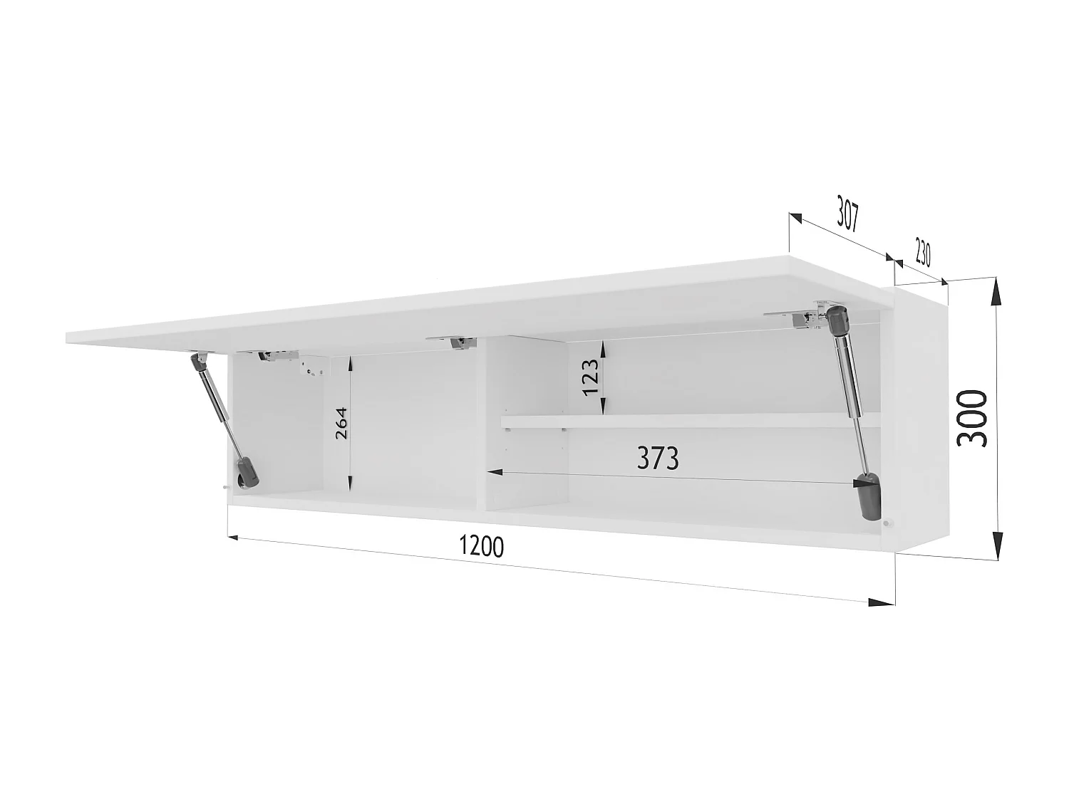 Armoire de salle de bain - 60, 80 et 120 cm - Armoire murale pliable - Meuble de salle de bain
