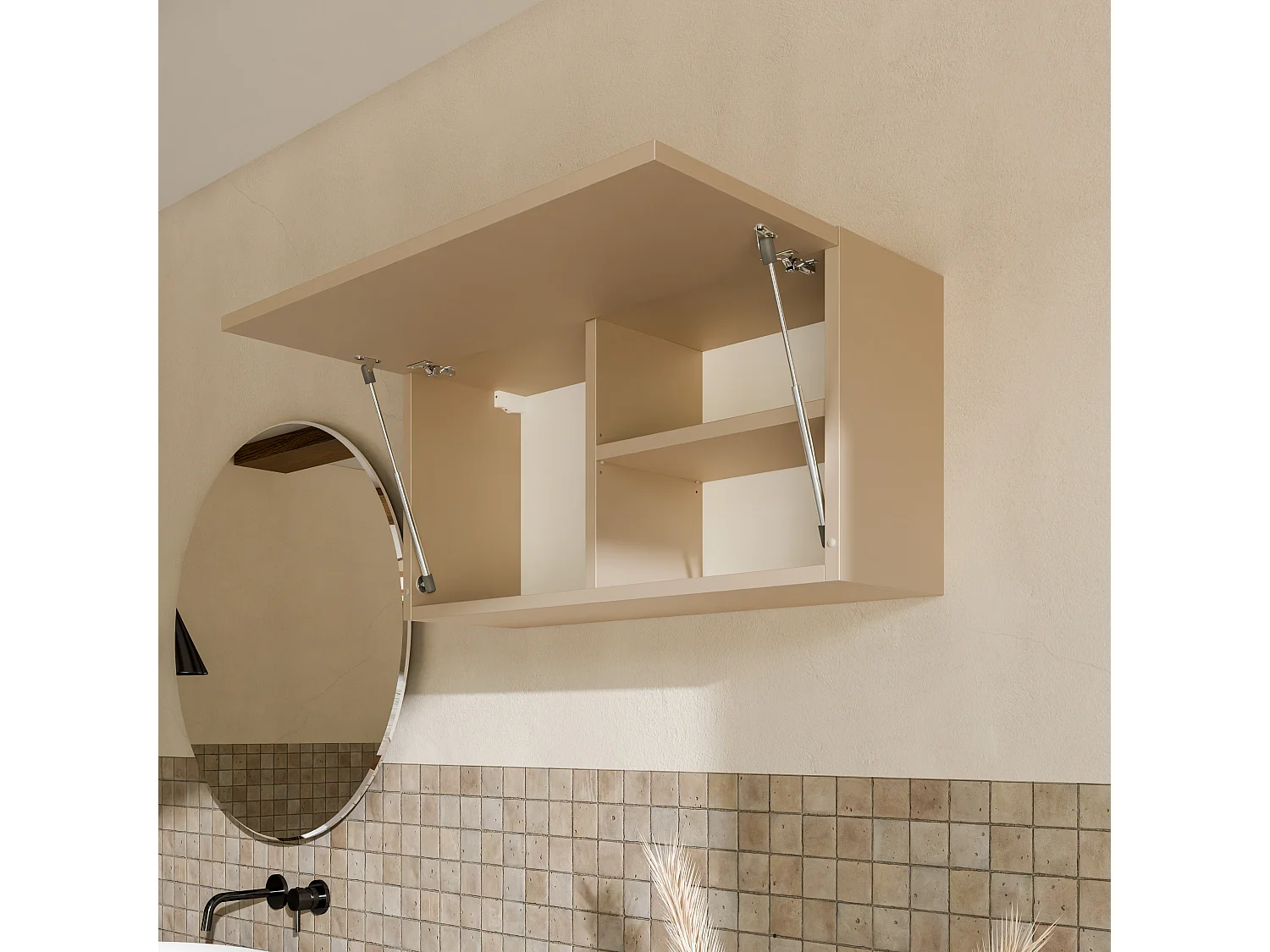 Armoire de salle de bain - 60, 80 et 120 cm - Armoire murale pliable - Meuble de salle de bain